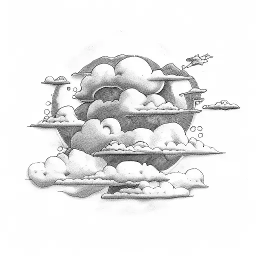 Clouds And Bible Verse