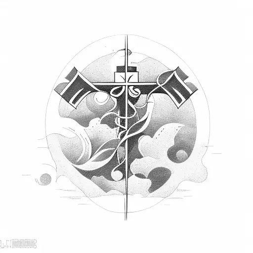 Cross With Kids Names