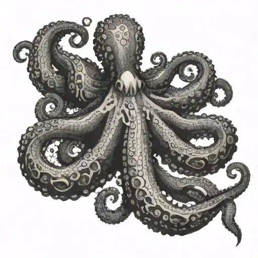 Nautical Map Octopus
