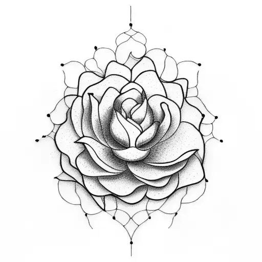 Olivia And Lotus Flower