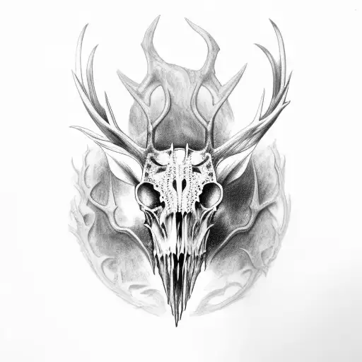 Great Irish Elk Skull Mask