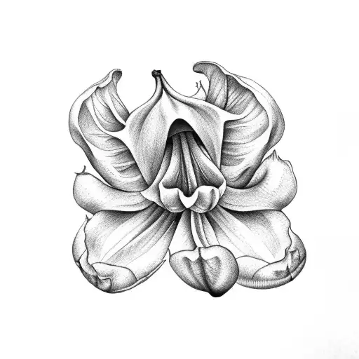 Banana Flower On Hip