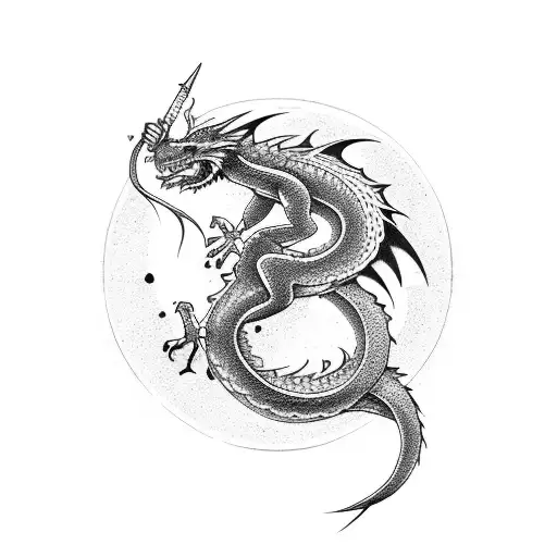 Minimalistic Dragon