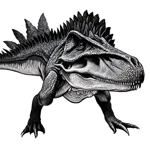 Dinosaur Hunting In Nature