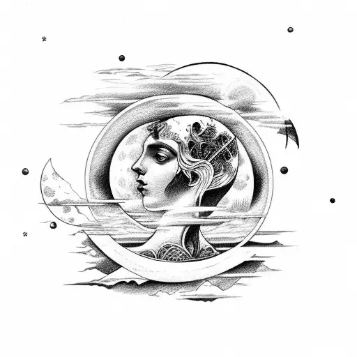 Greek Mythology With A Moon