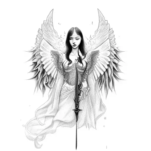 Angel With The Sward