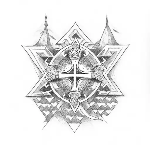 Love And Christian Cross