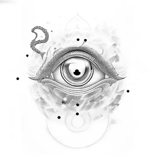 Gamer Controlling An Evil Eye As A Power-up