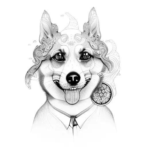 Bikecicle Dog Forest