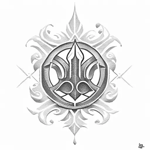 Fleur De Lys Scout Avec Des Fleurs Et Des Sjmbole De Star Wars