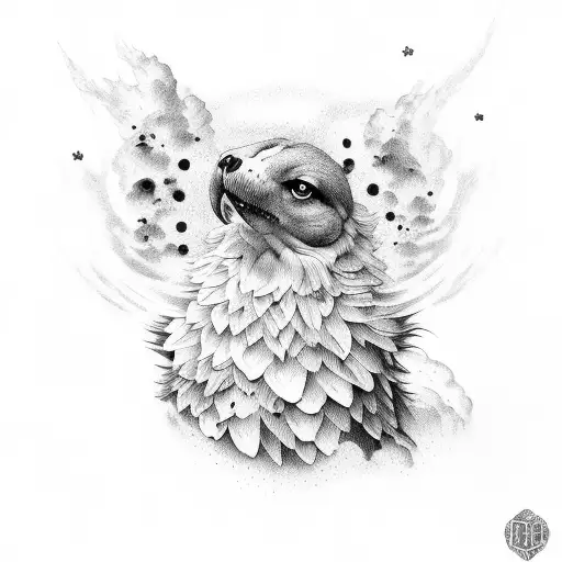 Christian With Clouds