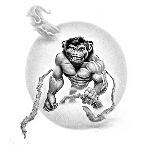 Incredible Hulk Sock Monkey