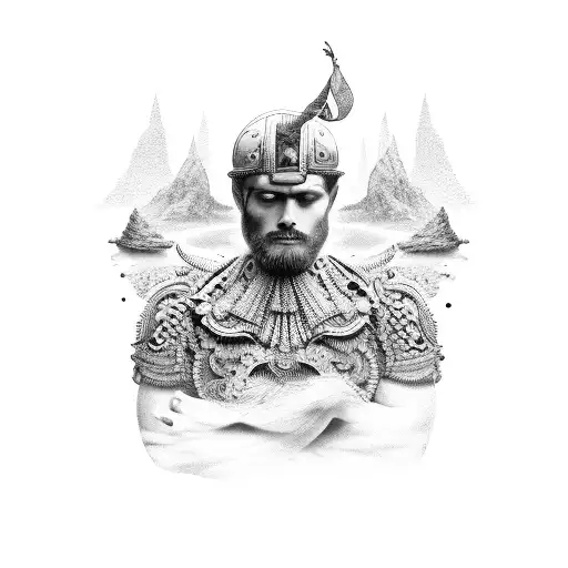 Mauntain And Beach Contrast