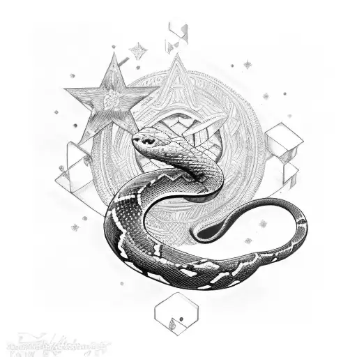 Star With Snake