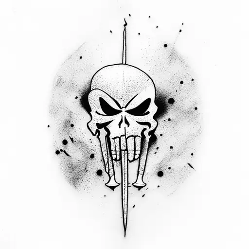 Punisher With A Grim Reaper