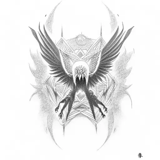 Itachi And Crow Inside A Arm Band