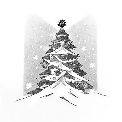 A Stack Of Books With A Colorful Christmas Tree Growing Out Of It