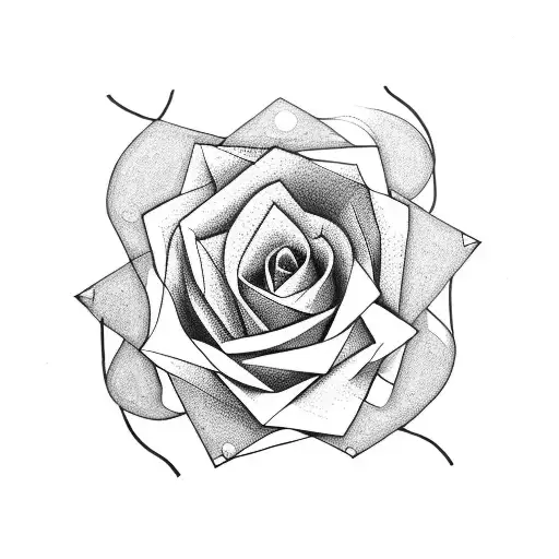 Geometric Rose