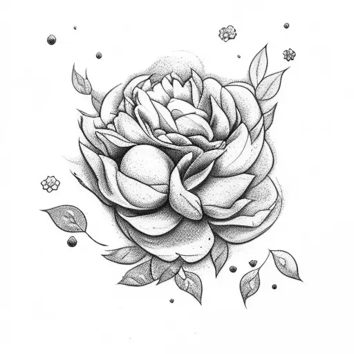 Rosalina From Mario Kart Hold A Bouquet Of Peonies