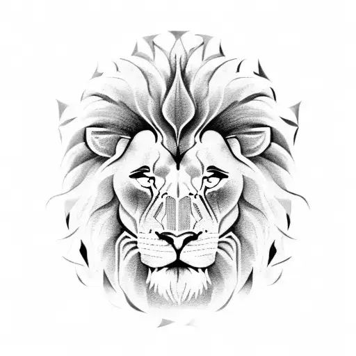 Greek God Wearing Lion Headdress