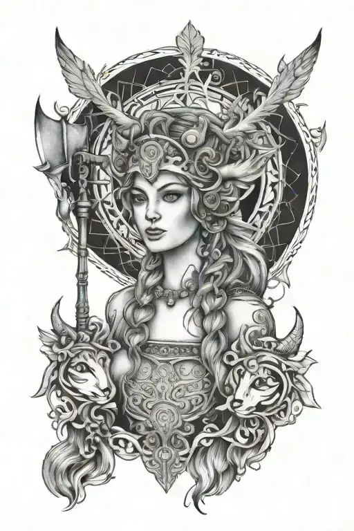 Freya Norse Goddes