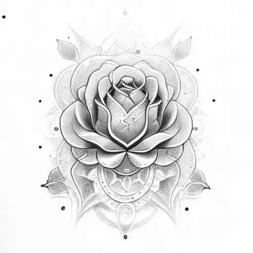 Gothic Neotribal Roses