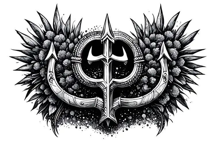 Girly Poseidon Trident