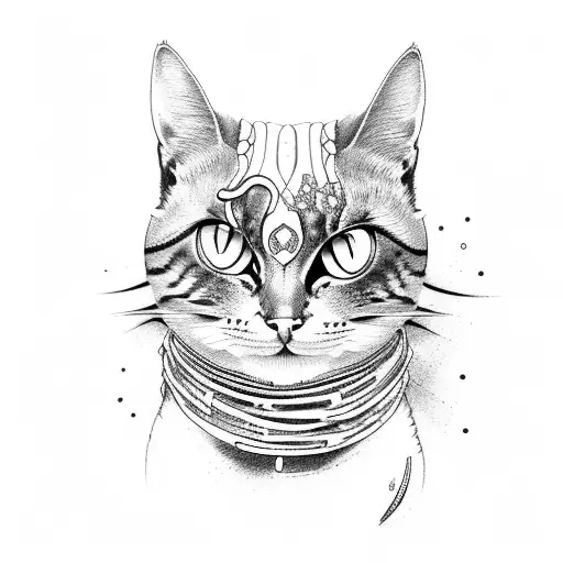 Snake And Cat Friend