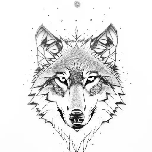 Wolf With A Slight Blue Coloring