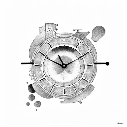 Speedometer Clock Time