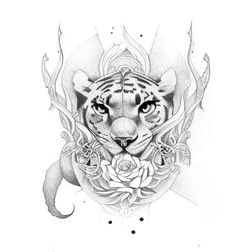 Upper Arm Sleeve Dark At Top And Fading At The Bottom