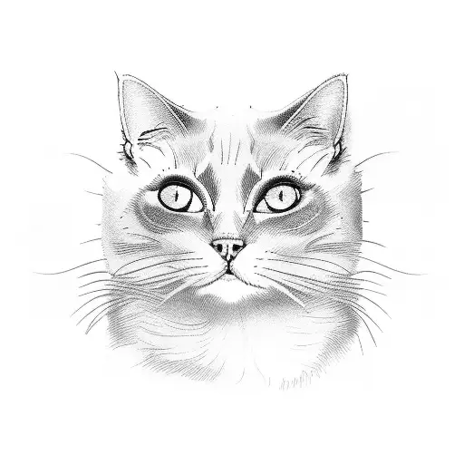 Cat Balines Light Blue Eyes