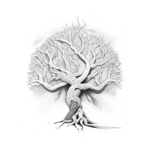 Half Tree Live And Half Dead