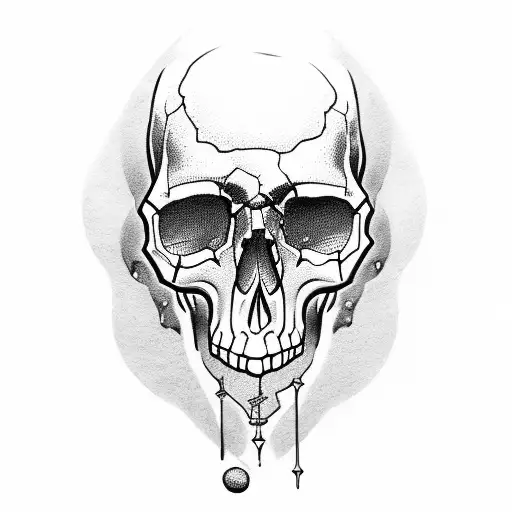 Skull And Bullet Holes