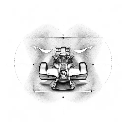Machinist Tools Forming A Race Car Track