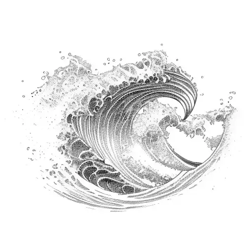 Palm California Sunset Waves Beach