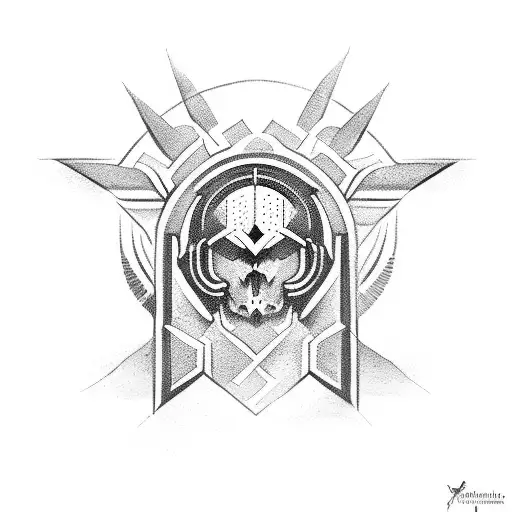 Ukrainian Symbol With Jets