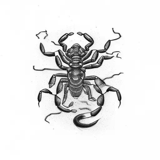 Scorpion Eaten By A Snake