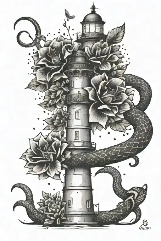 Scorpio Lighthouse Snake Flowers