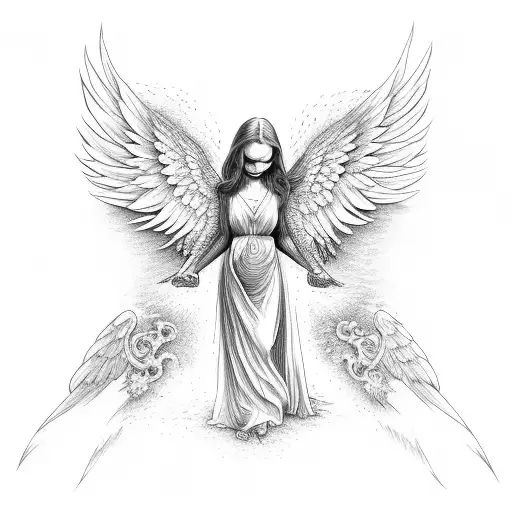 Angel With Wings Death