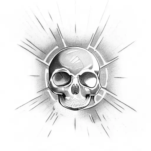Eye With Skull