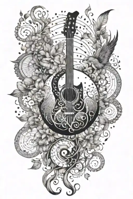 Music Peace And Nature Inspired Design