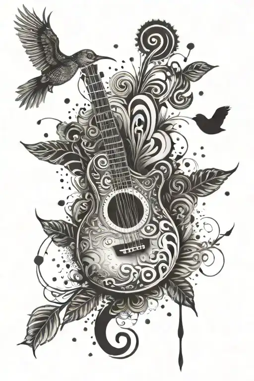 Music Peace And Love Inspired Design