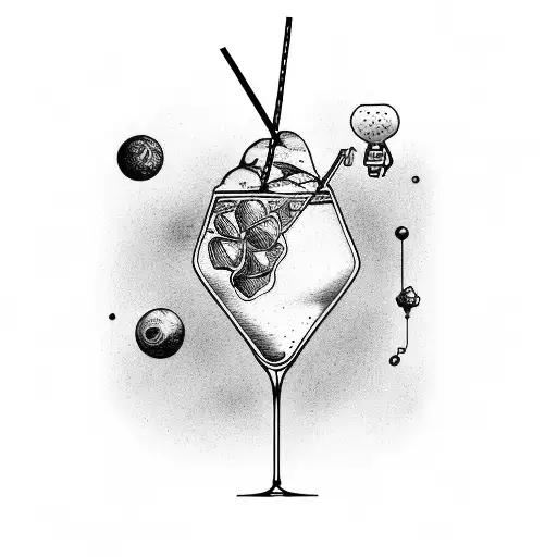 Cocktail In The Space