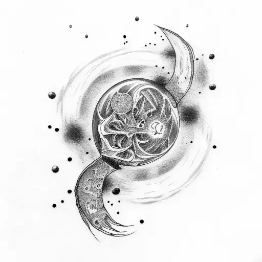 Anatomia And Stars With Moon