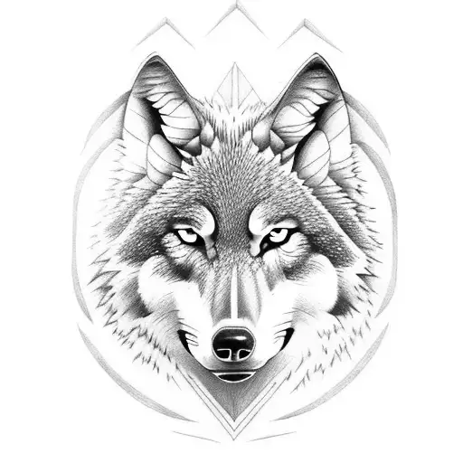 Wolf Tattoo For Group Of Friends