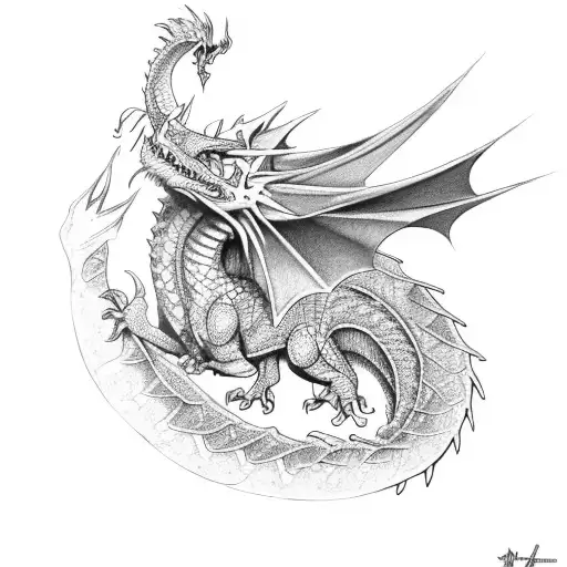 T'choupi Riding A Dragon