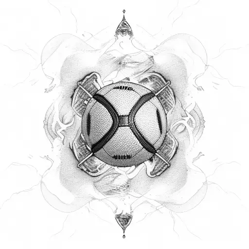 A Football Stadium Surrounded By Crashing Waves And Seagulls Flying Overhead