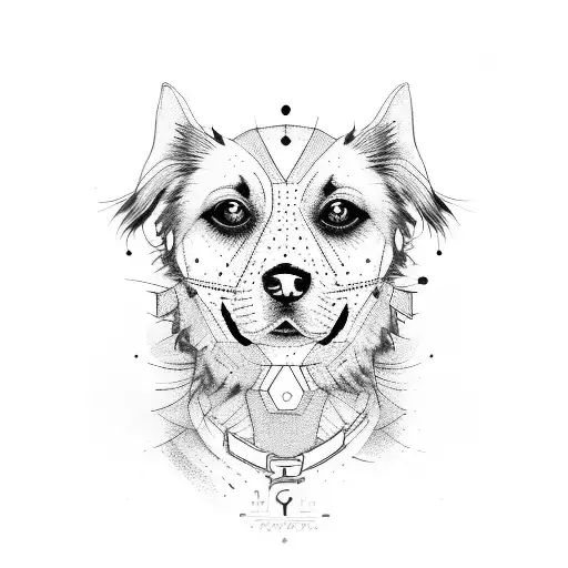 Face Of The York Dog