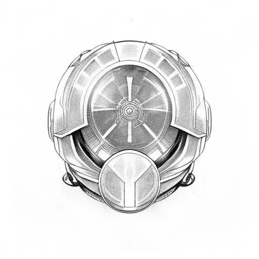 Pilos Helmet With An Olive Circle